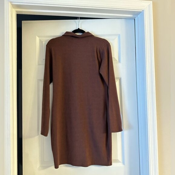 FOR MARIA Nasty Gal Zip Down Collar Mini Dress - Picture 3 of 4